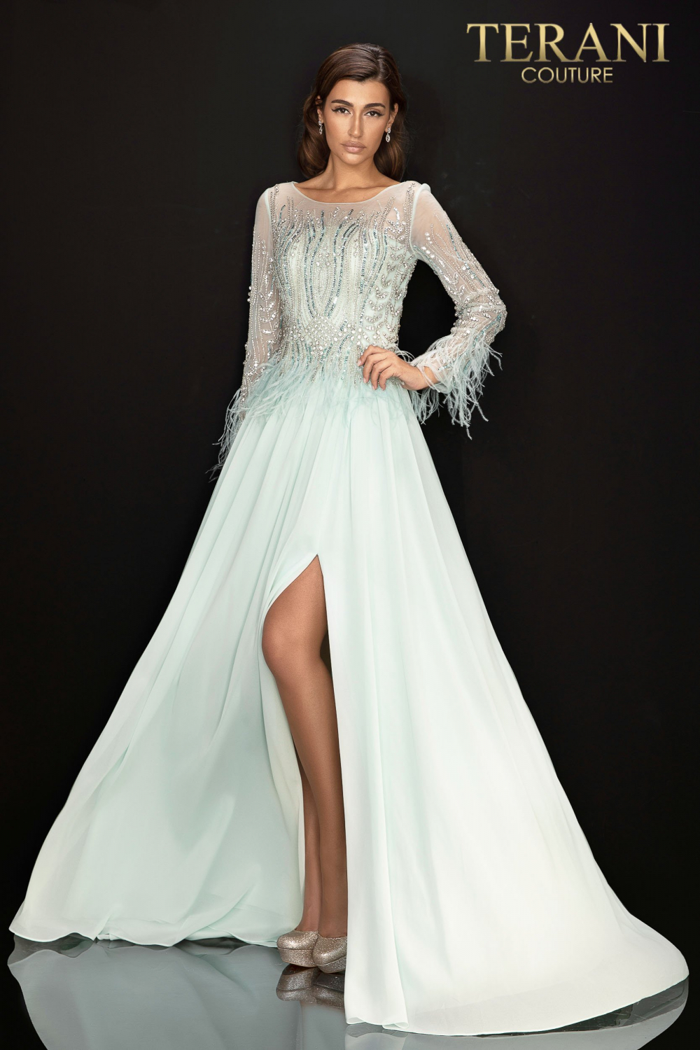 Вечернее платье 2011M2163 от Terani Couture